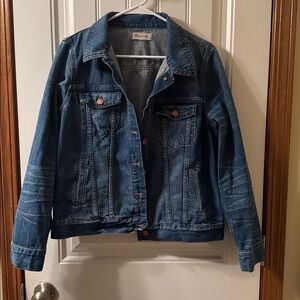 Madewell Dark Blue Jean Jacket